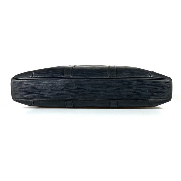 00450182# Louis Vuitton Business Bag Black Epi Noir - Picture 6 of 12